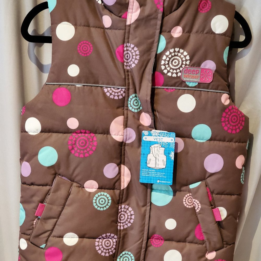 NWT Please Mum Deep Winter insulated vest-NWT
